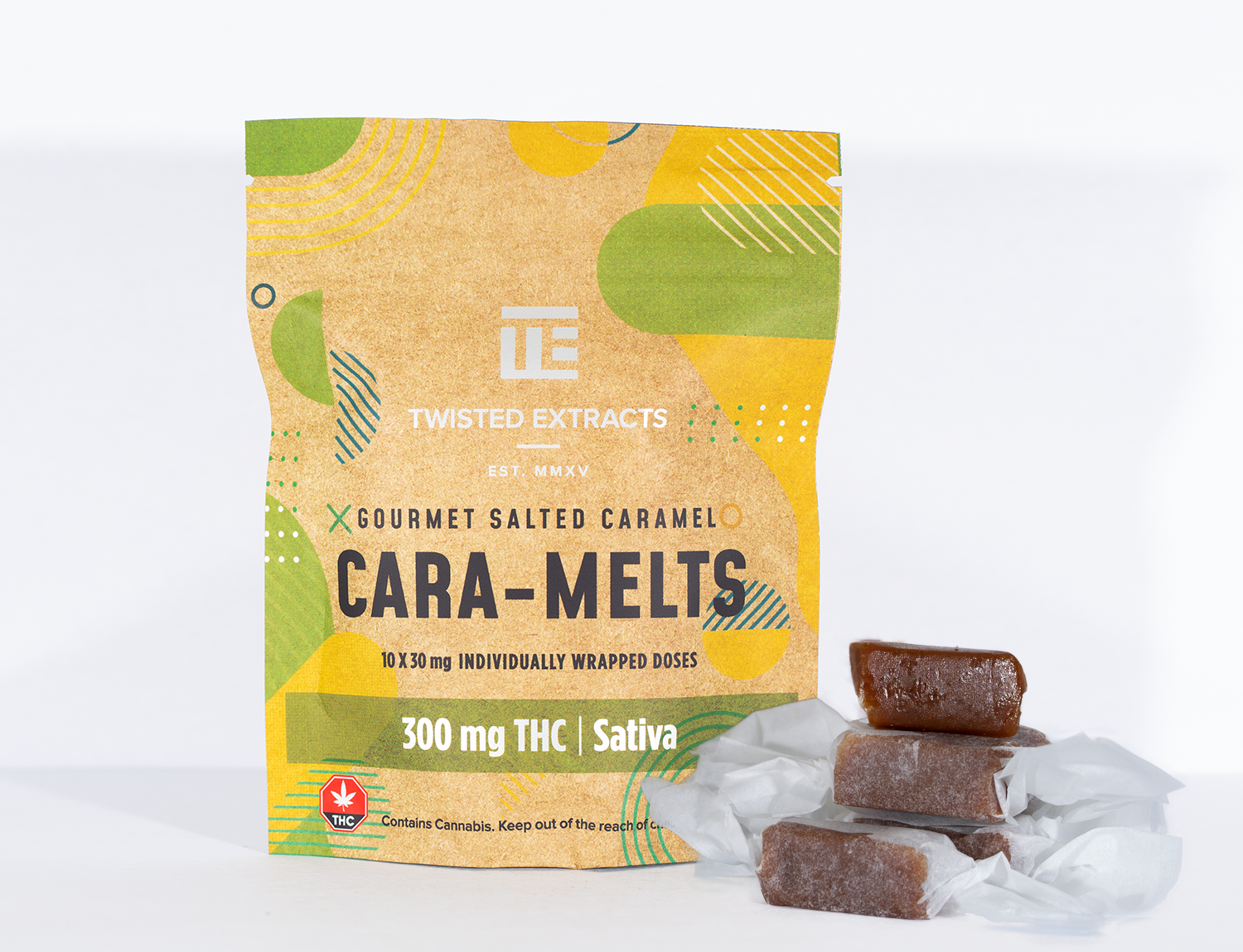 Twisted Extracts – Cara-Melts (300mg)