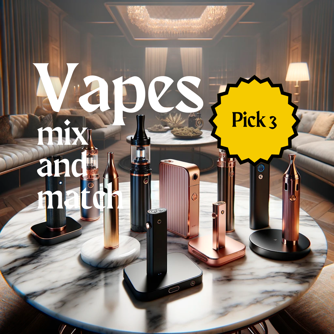 3 Pack Vapes – Mix and Match