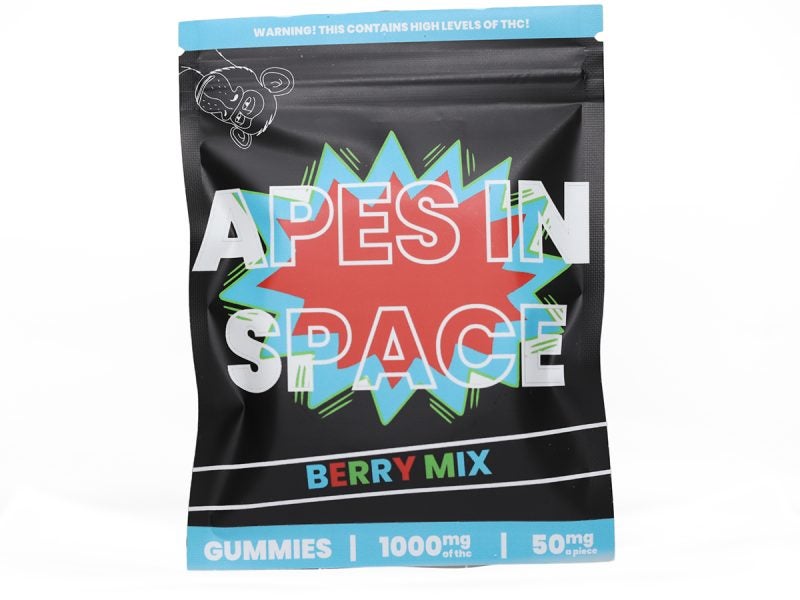 Apes In Space Gummies – 1000mg THC (20 x 50mg)