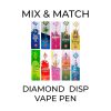 5 Pack Diamond Disposable Vape Pen – Mix and Match