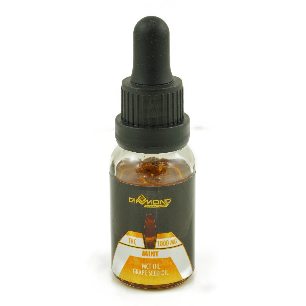 Diamond THC Tinctures 1000mg – Mint