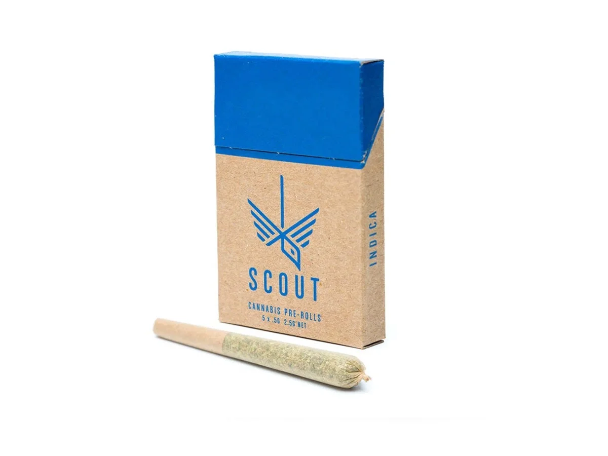 Scout – 5 Pack Pre-Rolls (0.5g) – Indica