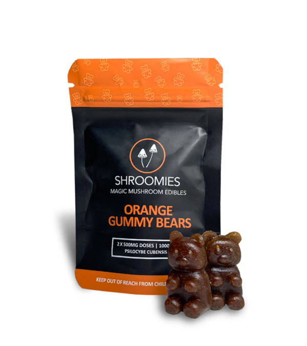 Shroomies Gummies – Orange Bears (1000mg)