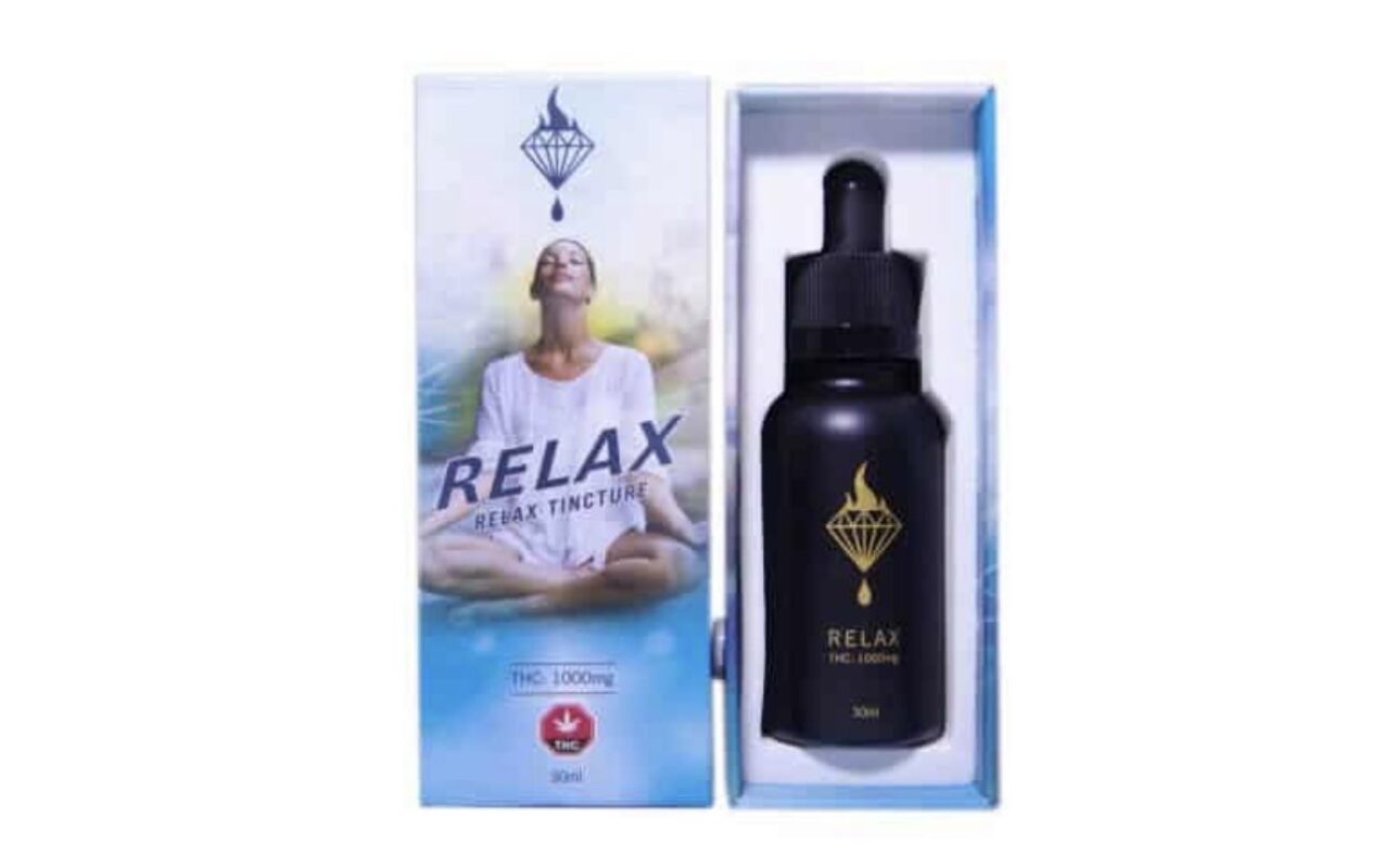 Diamond THC Tinctures 1000mg – Relax