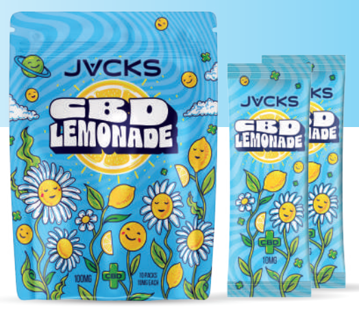 JACKS Powder Drink Mix – CBD Lemonade 100mg