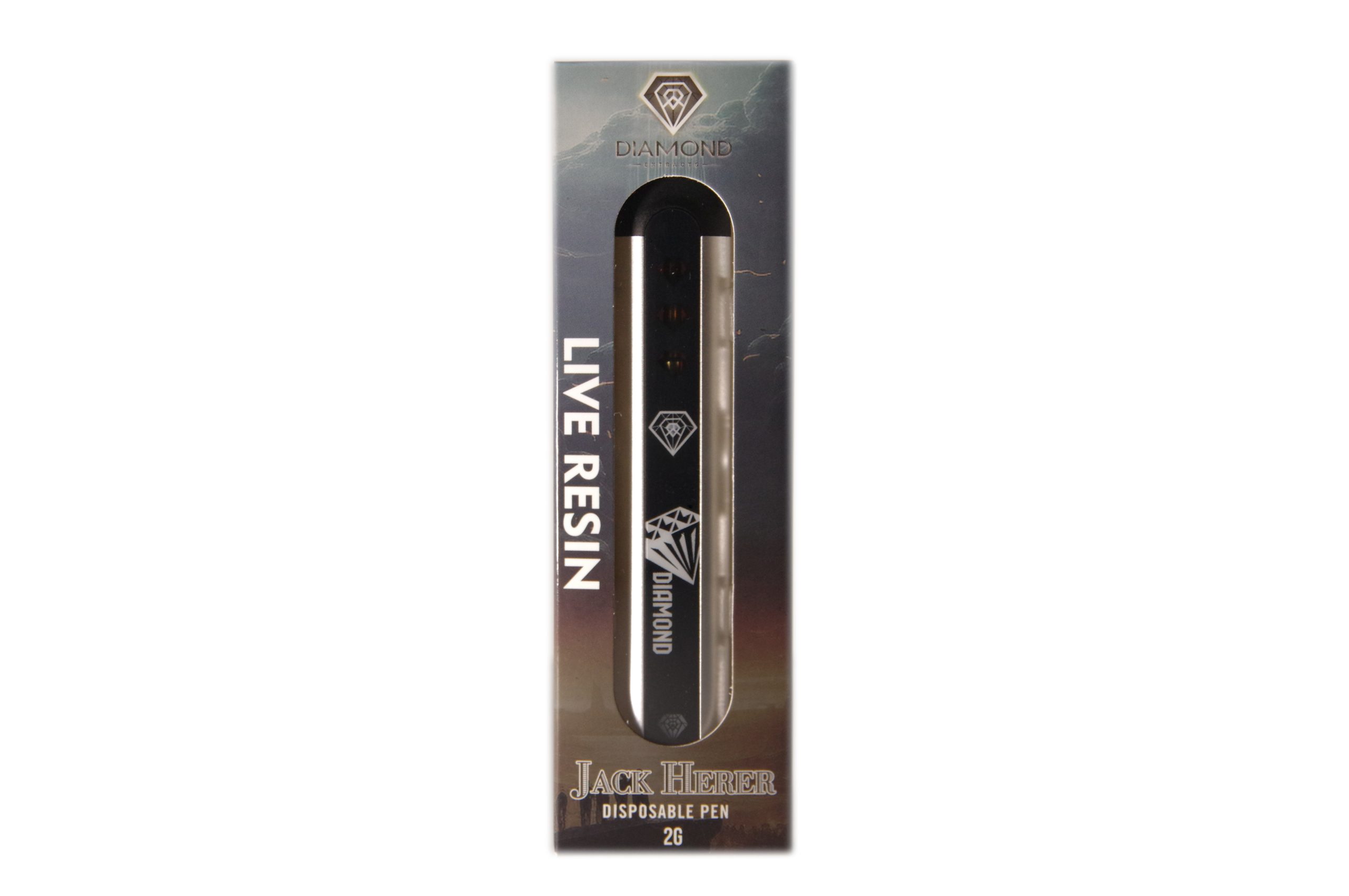 Diamond Disposable Vapes 2g – Jack Herer Live Resin (Sativa)