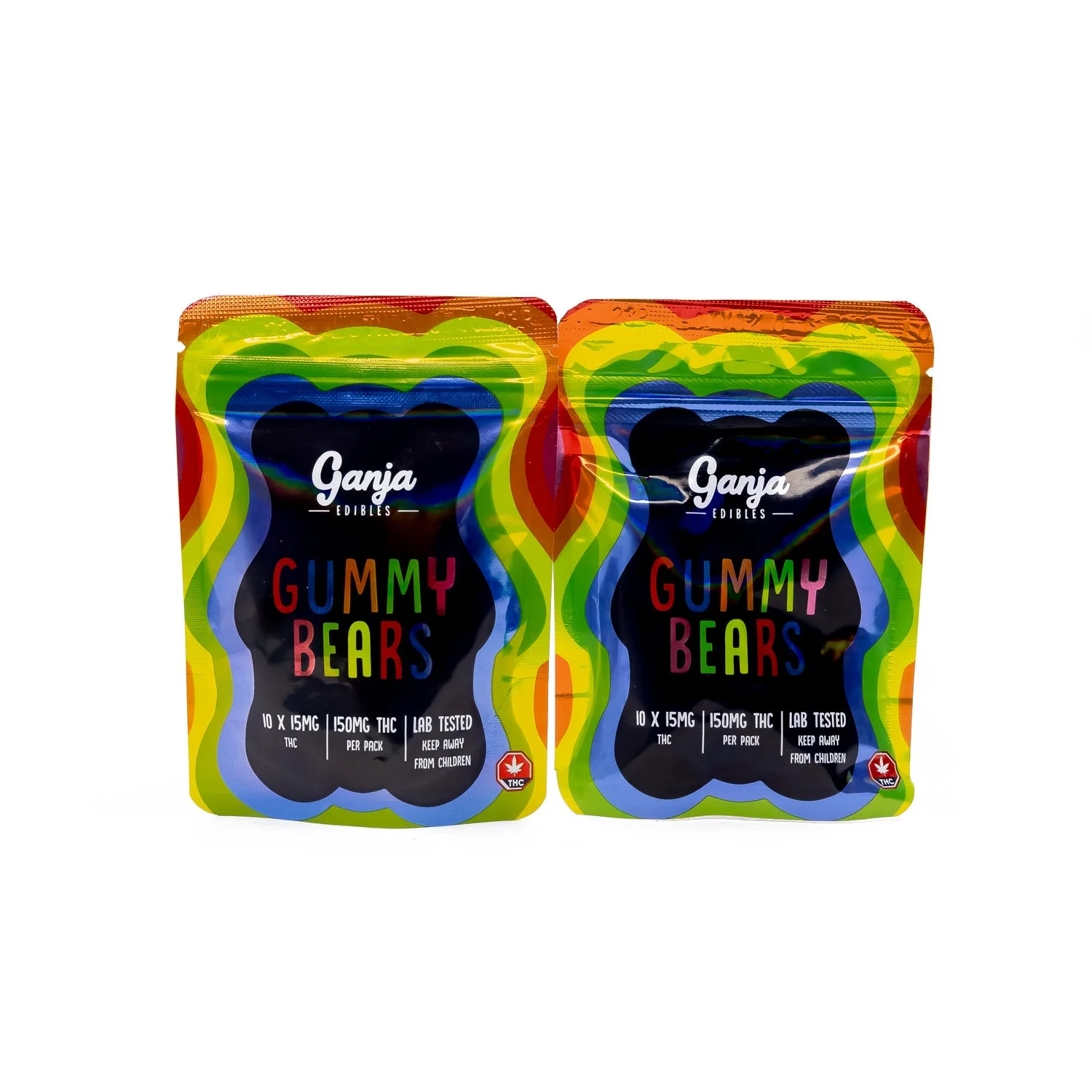 Ganja Bears (150mg THC) – Sour Watermelon