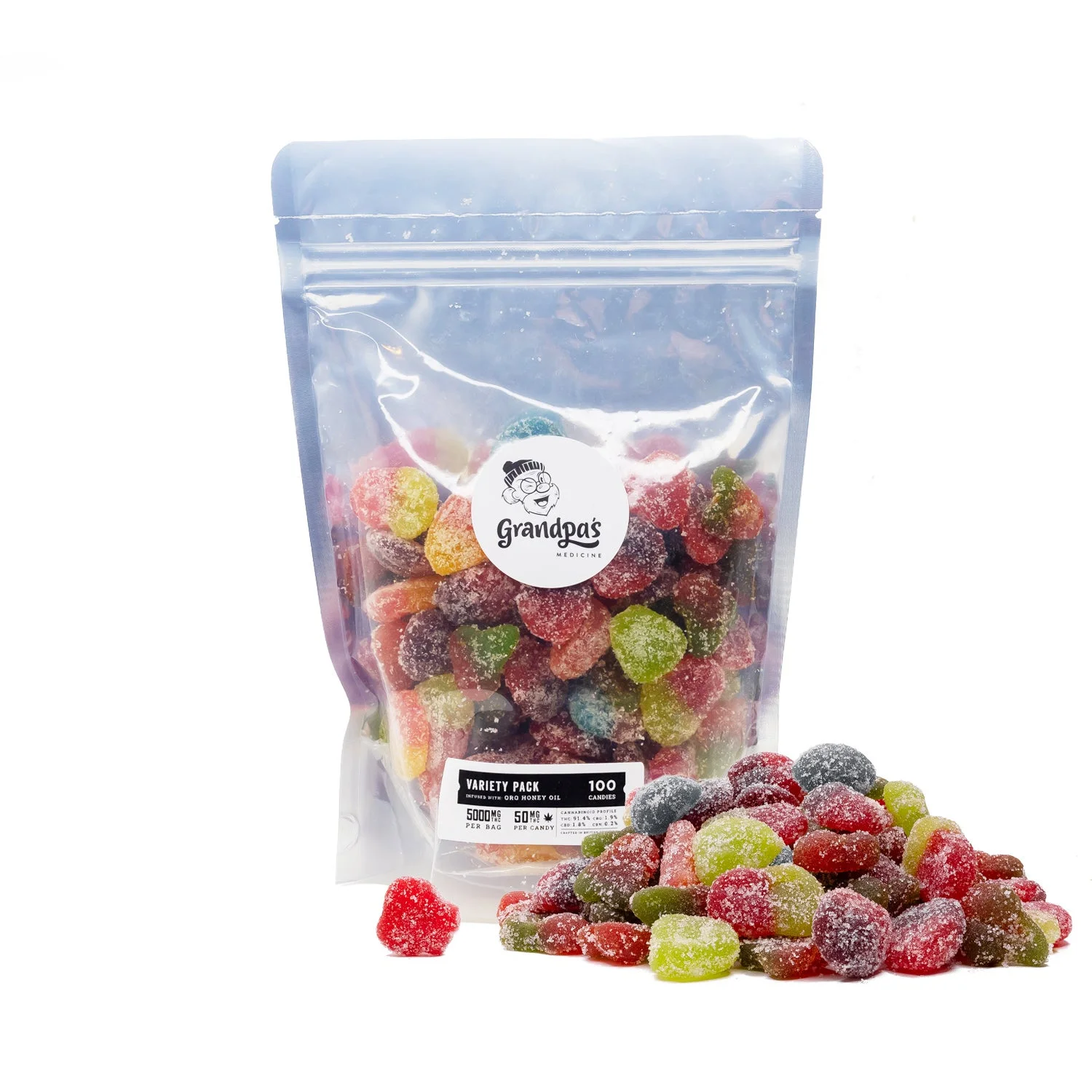 Grandpa’s Medicine – The Monster Pack (5000mg)