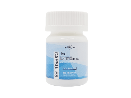 Lyfe – THC Capsules (5mg)