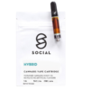 Social – Honey Oil Cartridge (1ML) – Hybrid