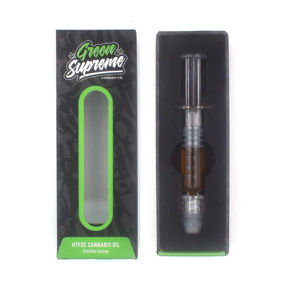 Green Supreme – Distillate Syringes (Golden Pineapple)