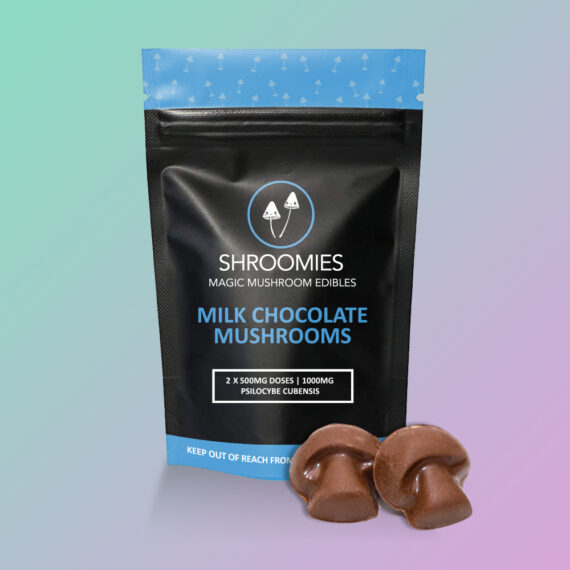 Shroomies Chocolates – Milk Chocolate Mushrooms (1000mg)