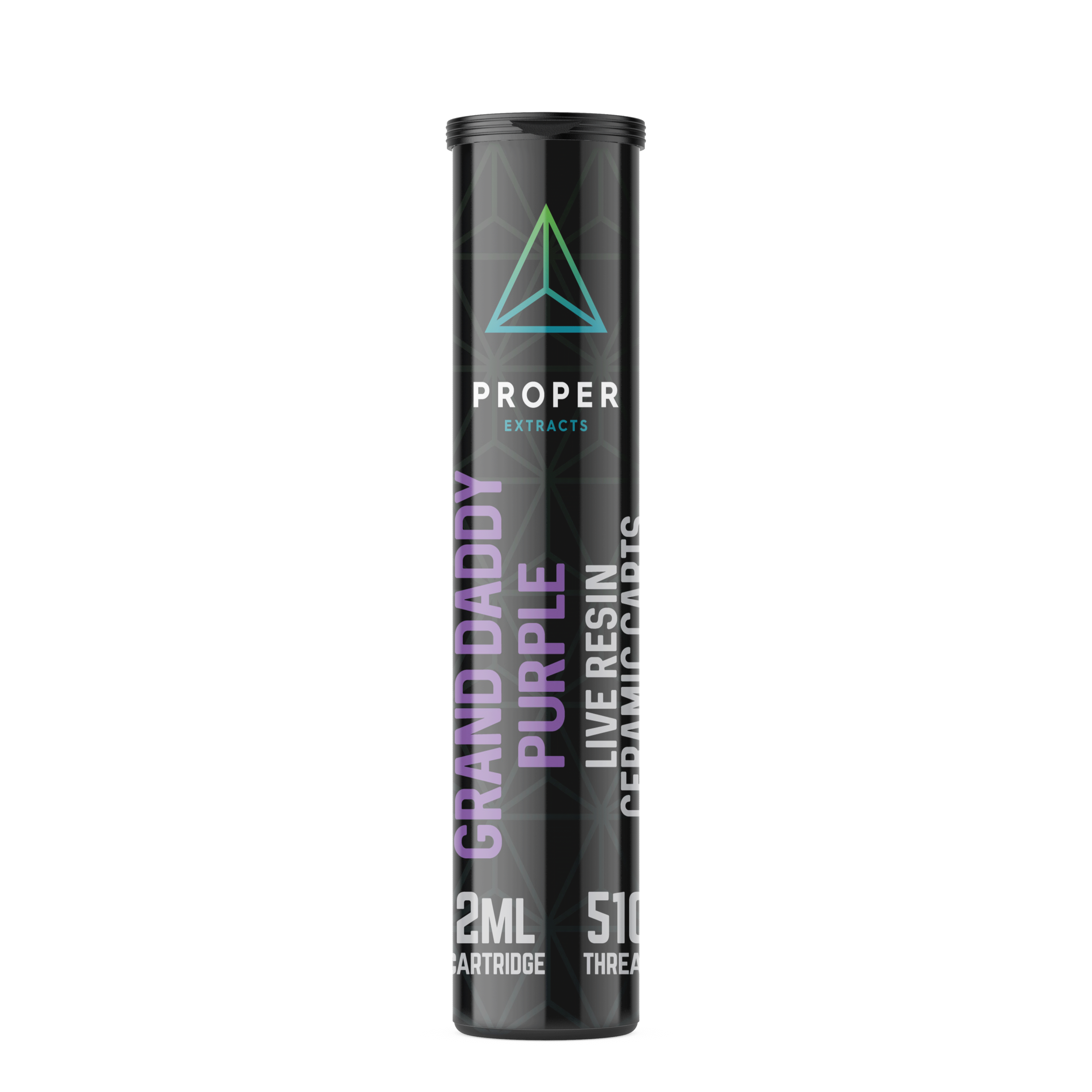 Proper Extracts – Live Resin Carts 2ml – Grand Daddy Purple