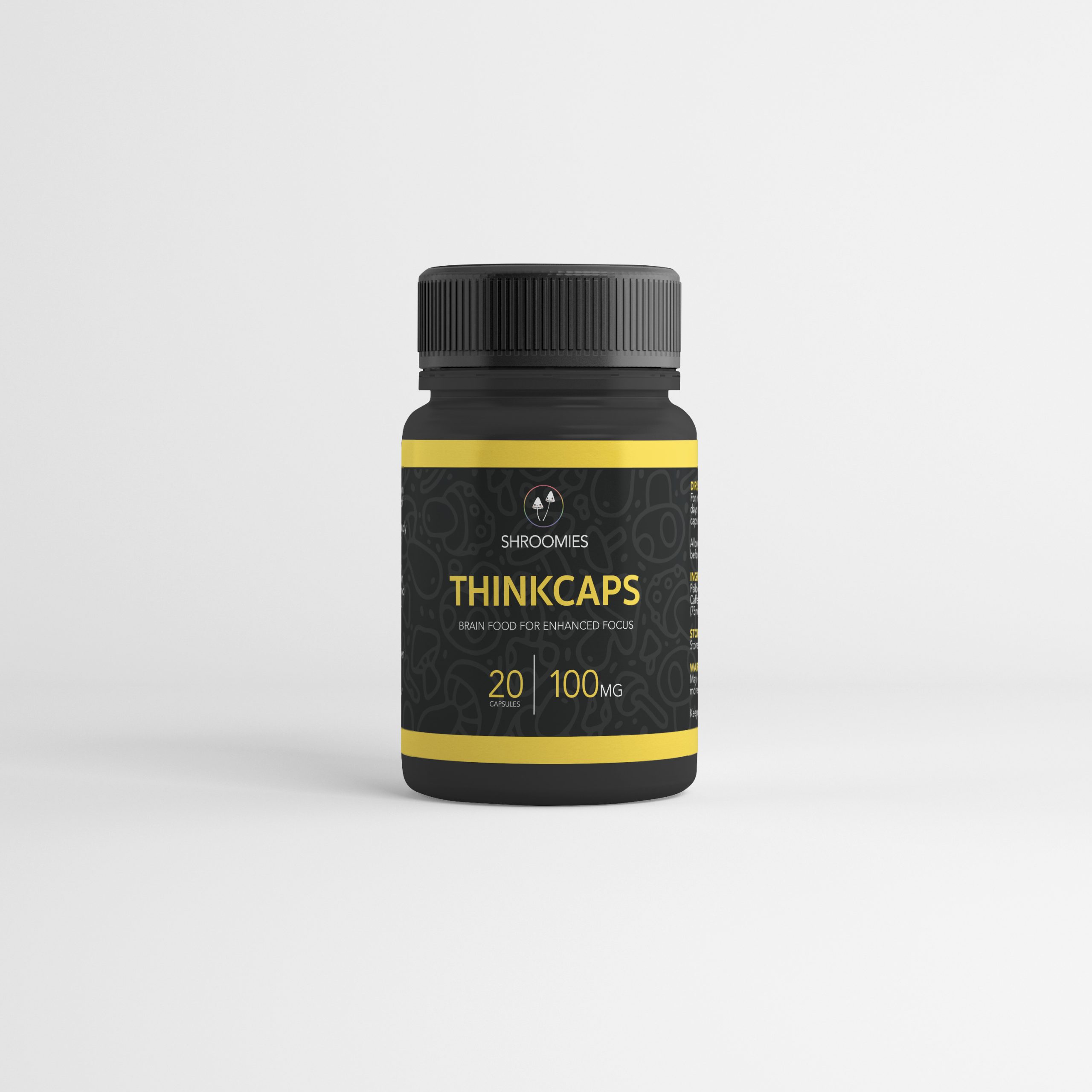 Shroomies Capsules – Thinkcaps (100mg)