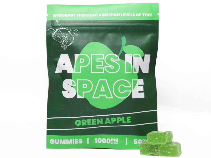Apes in Space (1000mg) – Green apple