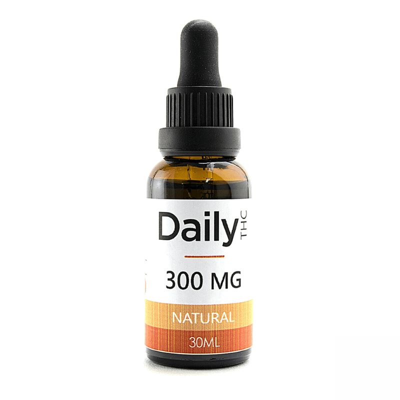 Daily Tincture – Full Spectrum THC (Natural 300mg)