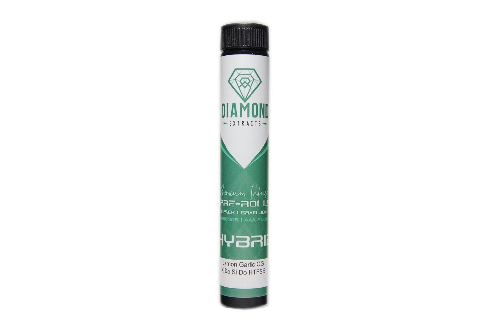 Diamond Pre-Rolls – HTFSE – Lemon Garlic OG x Do Si Do (3 x 1g)