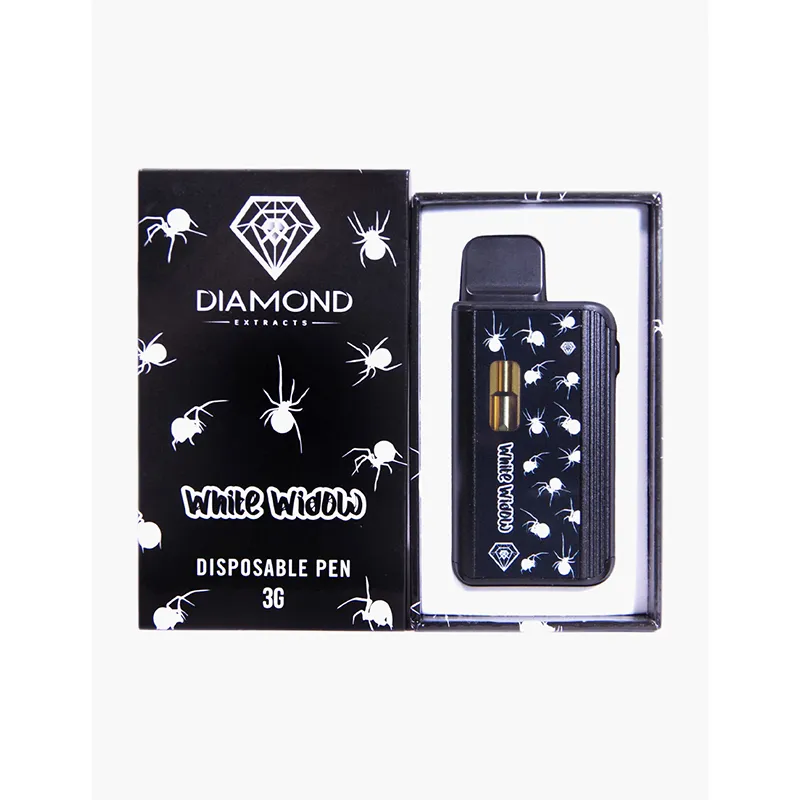 Diamond Disposable Vapes 3g – White Widow (Hybrid)