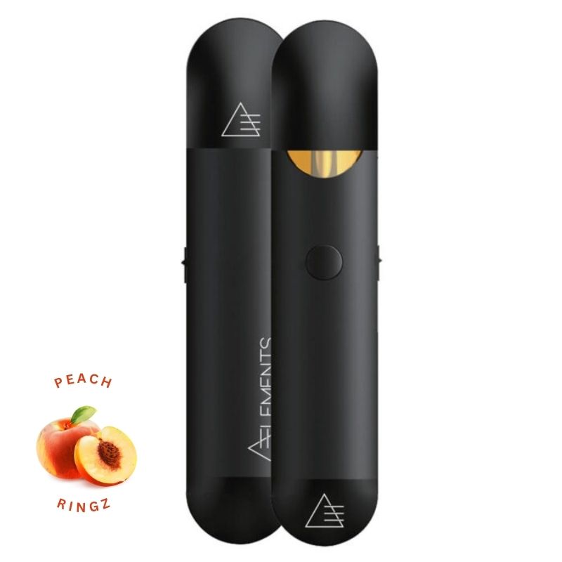 Elements Ultra Candy Disposable Pens 2ml – Peach Ringz