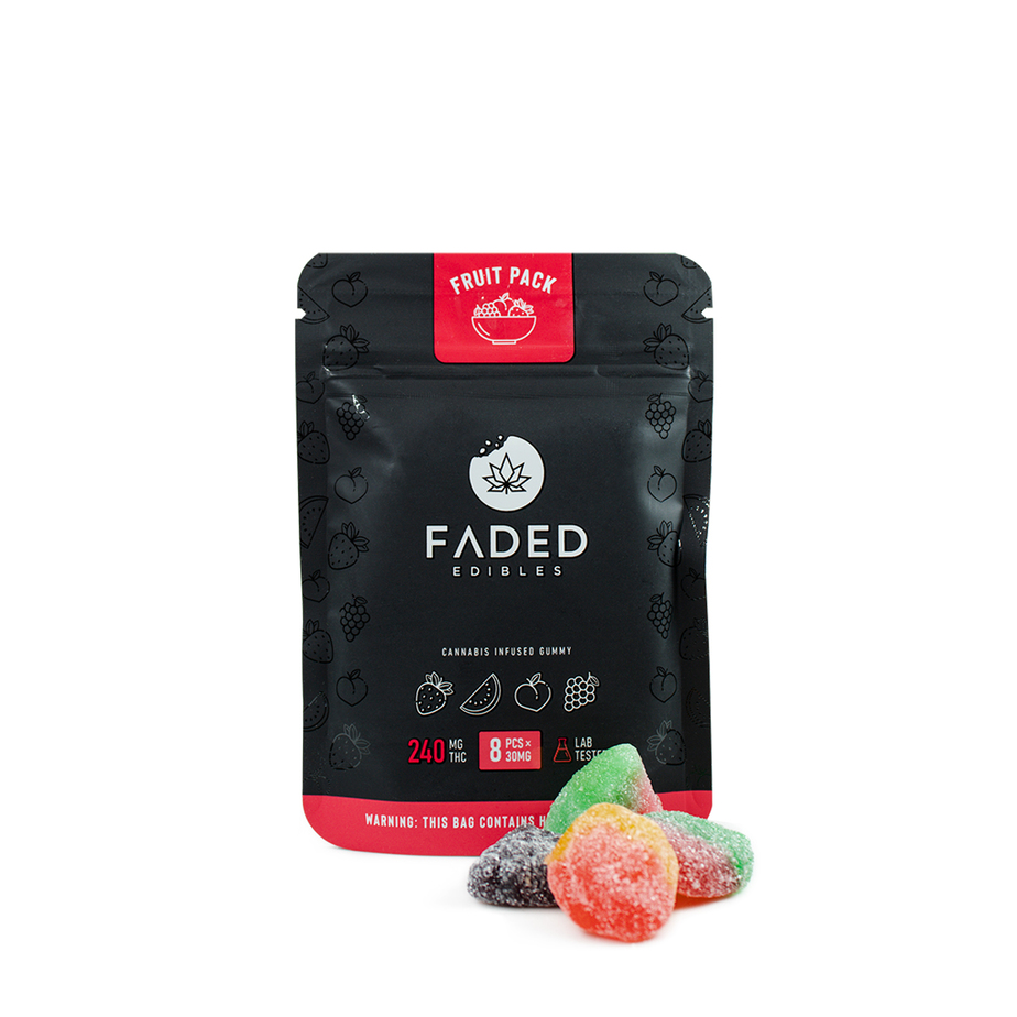 Faded Edibles – Fruit Pack (240mg)