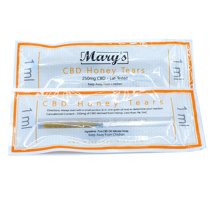 Mary’s CBD Honey Tears Syringe (250mg)