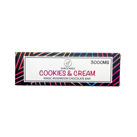 Shroomies Chocolates – Cookies & Cream (3000mg)