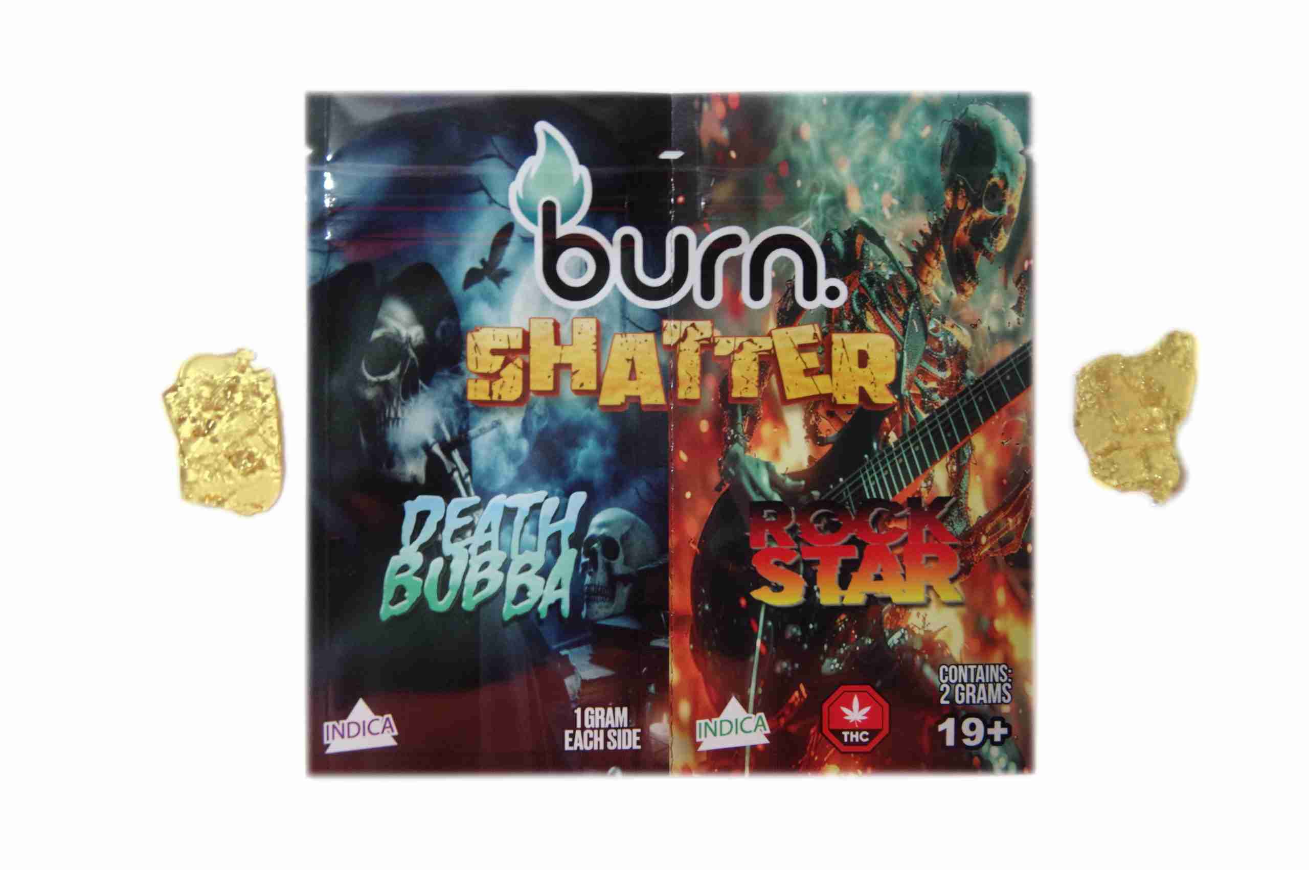 Burn Shatter 2 Grams – Death Bubba + Rockstar