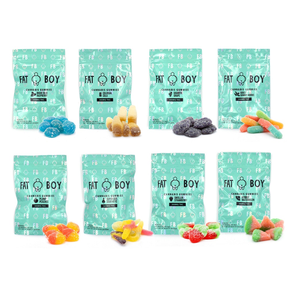 Fat Boy Edibles – Biggie Blue Raspberry
