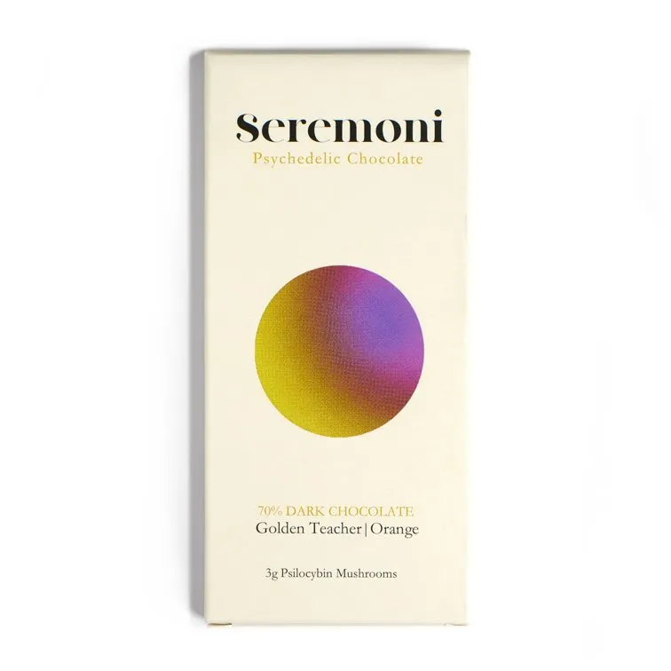 Seremoni Psilocybin Chocolate Bar (3000mg) – Orange