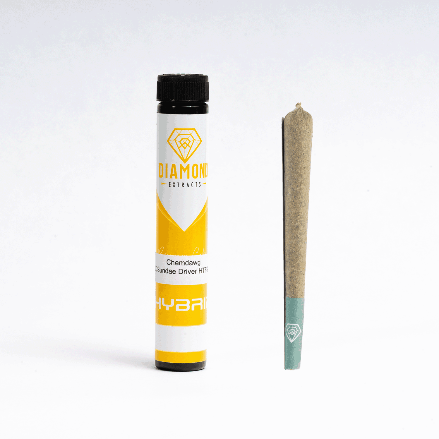 Diamond Pre-Rolls – HTFSE – Chemdawg x Sundae Driver (3 x 1g)