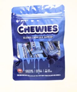 Canndy Edibles - Chewies (Blue Raspberry 960mg THC)