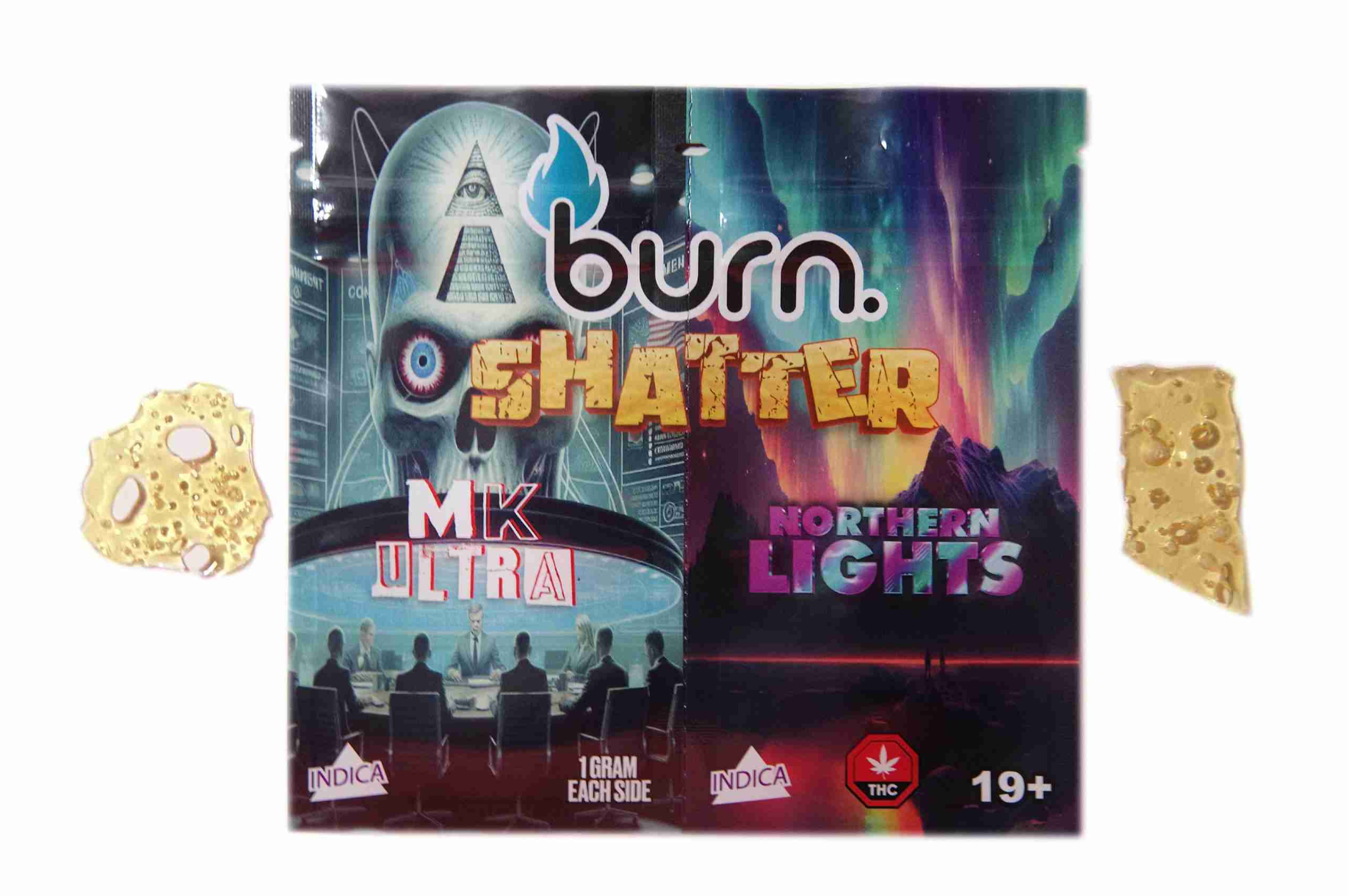 Burn Shatter 2 Grams – MK Ultra + Northern Lights