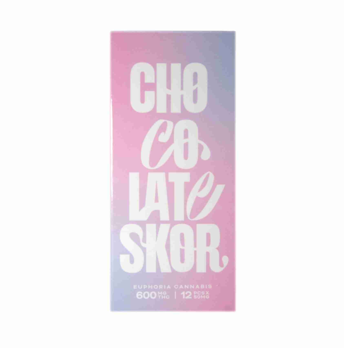 Euphoria Cannabis THC Chocolate 600mg – Chocolate Skor