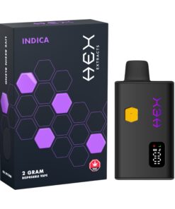 Hex Extracts Live Resin 2g Vape - Unicorn Gas (Indica)