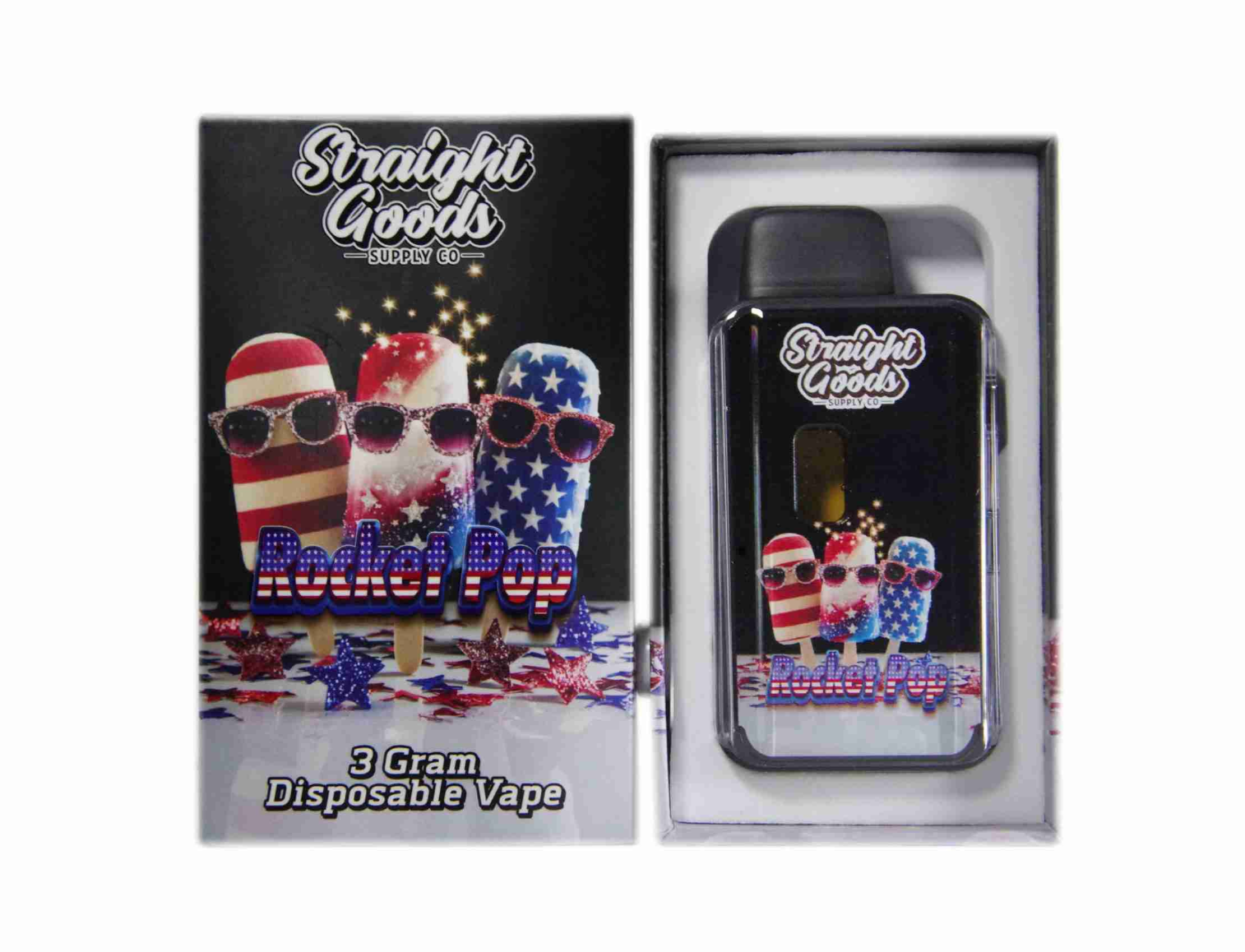Straight Goods 3g Vape – Rocket Pop (Hybrid)
