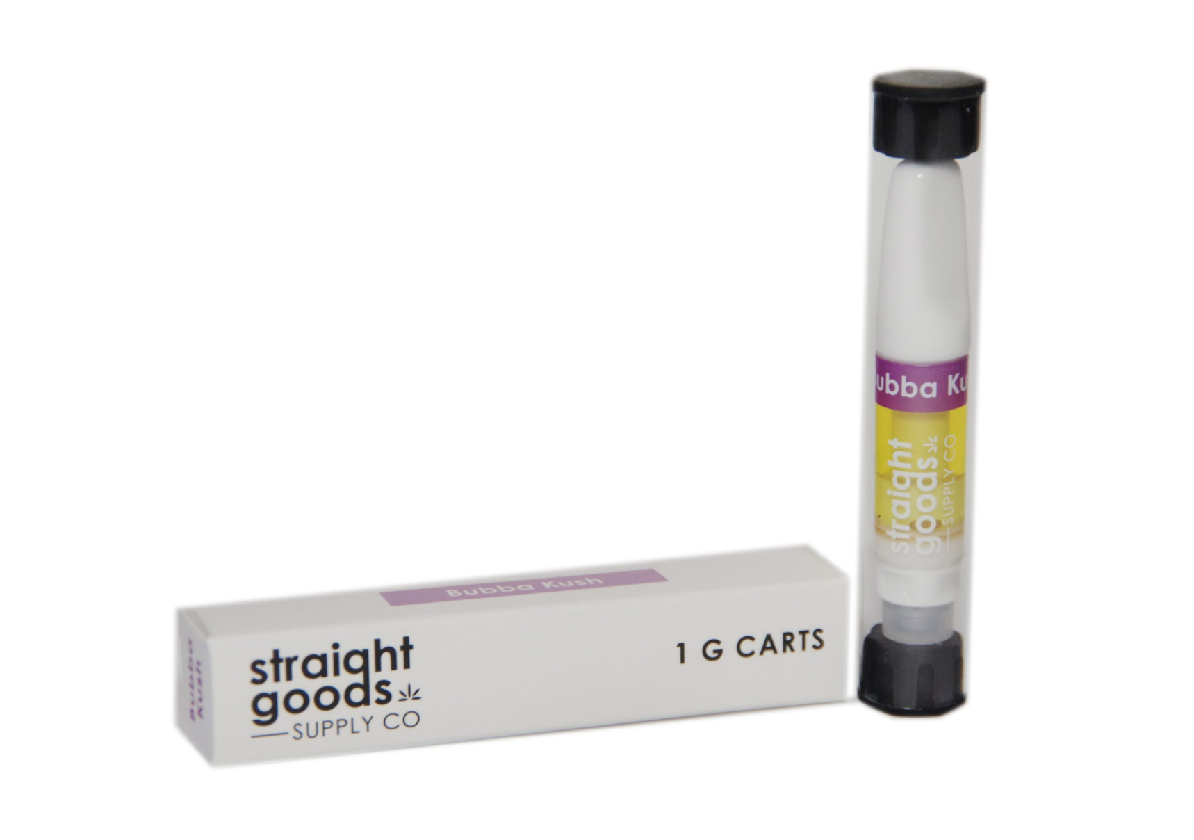 Straight Goods 1g Carts – Bubba Kush