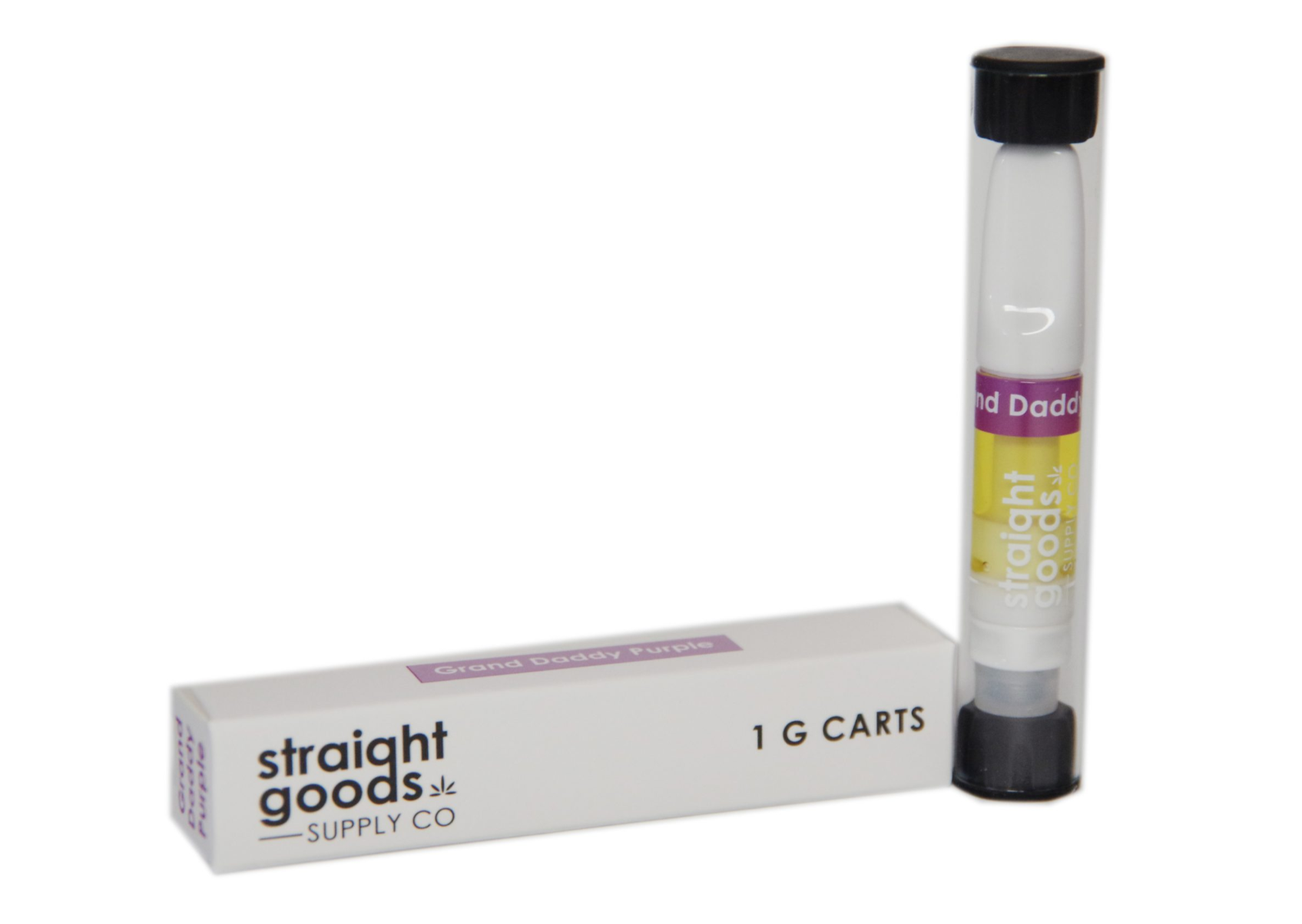 Straight Goods 1g Carts – Grand Daddy Purple