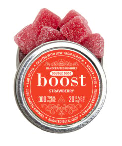 Boost Gummies - Strawberry 300mg