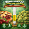 Premium House Ceramic 1g Rosin Carts – Death Bubba x Cherry Pie (Indica)