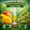 Premium House Ceramic 1g Rosin Carts – Mango (Hybrid)