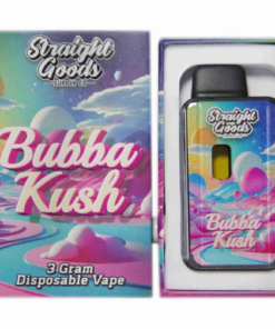 Straight Goods Vape (3g) - Bubba Kush (Indica)