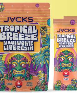 JACKS THC Powder Drink Mix - Tropical Breeze Maui Wowie LR 250mg